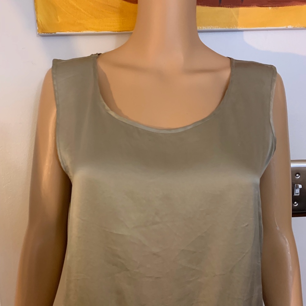 Carole Little 100% Silk Tank